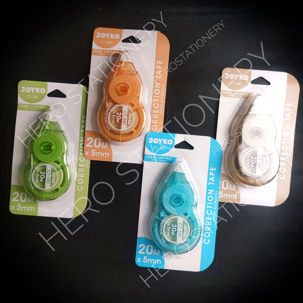 

Correction tape joyko long lasting 20 m CT-587