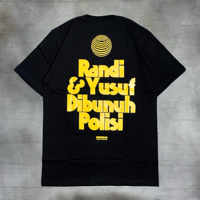 Bars Of Death - Randi & Yusuf Dibunuh | Tshirt Black Original Merchandise