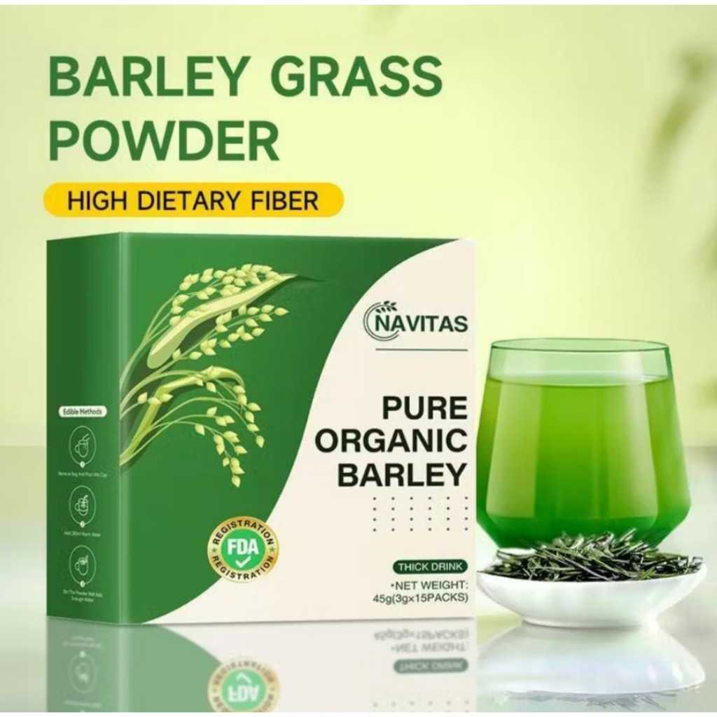 

Bubuk Rumput Emas Golden Herb Barley Grass Powder Premium Powder 100g jus