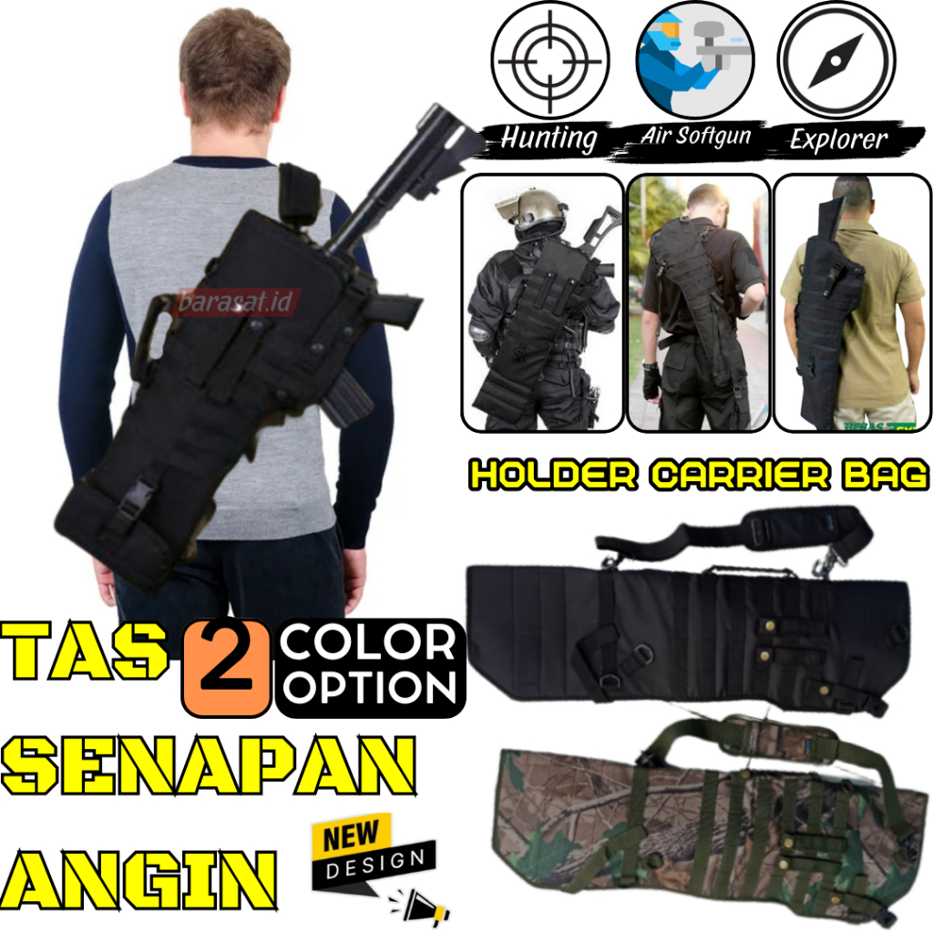 Tas PCP Uklik Garuda Slempang Sarung Kantong Sanapan Angin Airsotgan Untuk Semua Jenis dan Merk