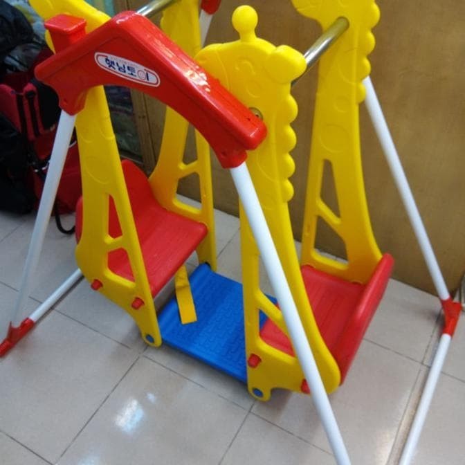 Jual mainan anak ayunan popo swing second