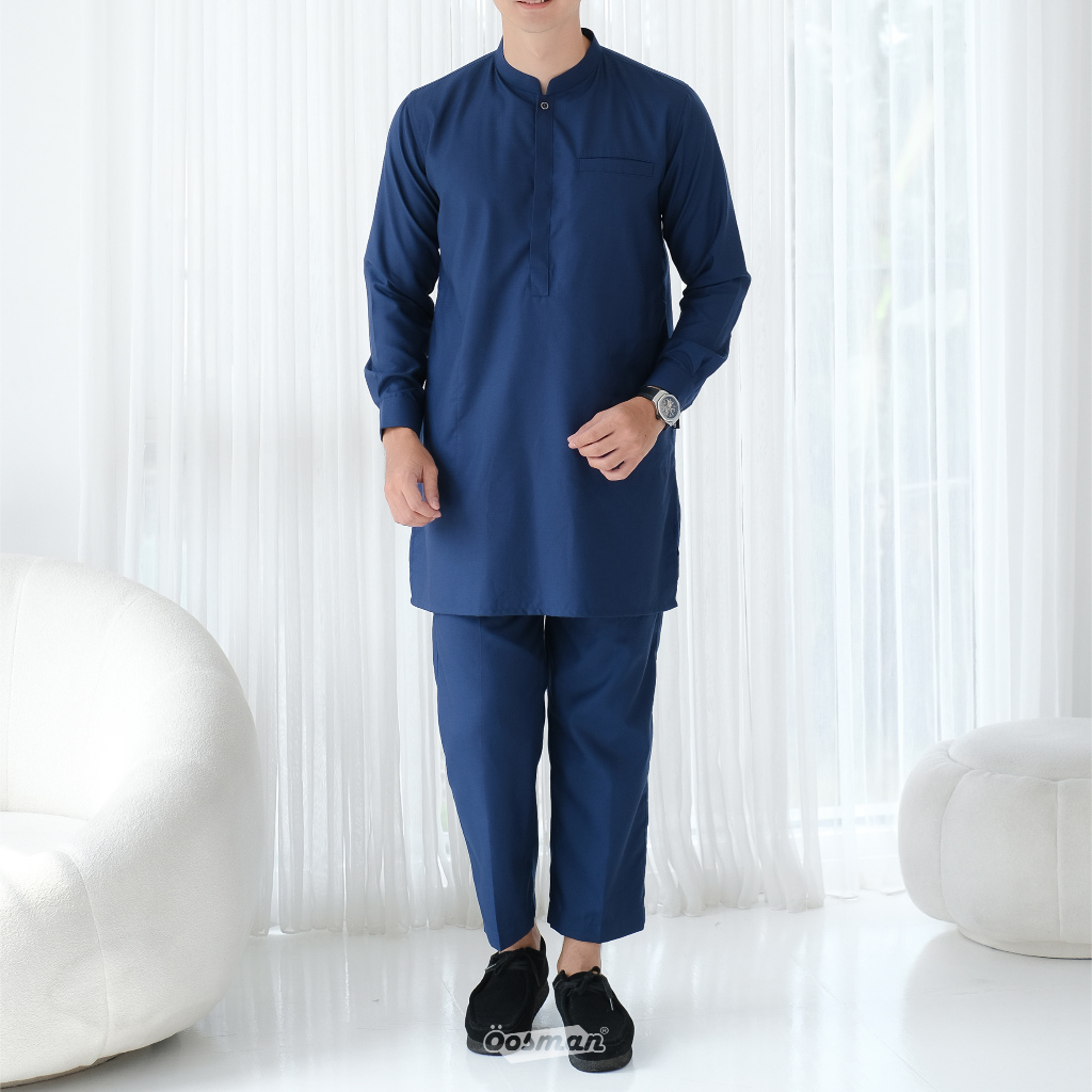 Diskon Oosman - Kurta Koko Setelan Pria Dewasa Pakistan Premium Lengan Panjang