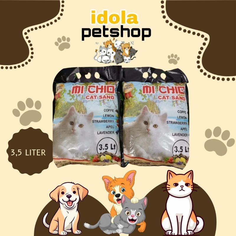 Mi Chio Pasir Gumpal Wangi Premium 3,5lt