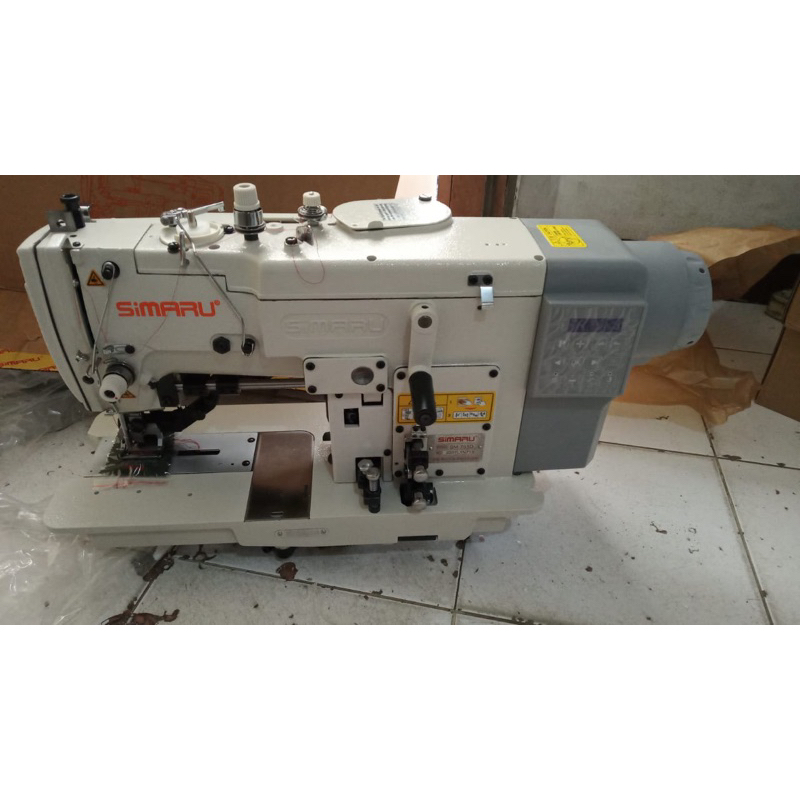 SIMARU 781D MESIN LUBANG KANCING HIGH SPEED INDUSTRI