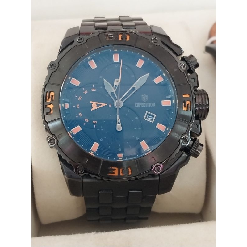 EXPEDITION E 6380 M Jam Tangan Pria chronograph second 1214