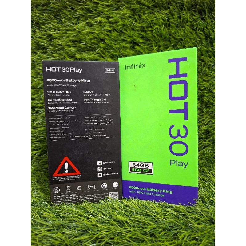 DUS BOX KOTAK HP ORIGINAL INFINIX HOT 30 play