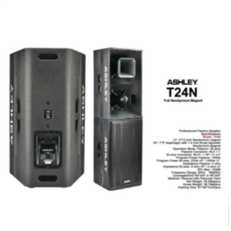 Speaker pasif Ashley T24N Original Ashley T 24N