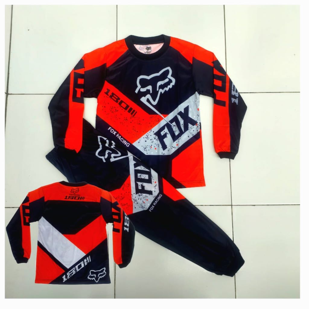 Jersey baju balap motor baju cross/baju balap sepeda anak