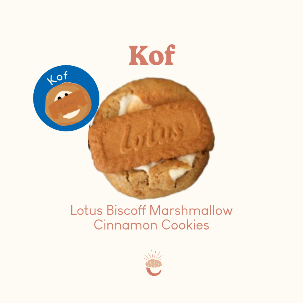 

Less Sugar | Lotus Biscoff Marshmallow Smores Cookies | Kof Mordelight