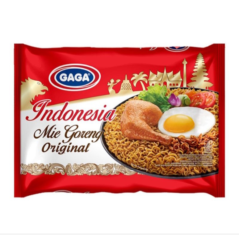 

Gaga Mi Goreng Instan Indonesia Original 88 g