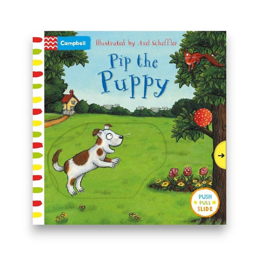 PIP THE PUPPY PUSH PULL SLIDE BY AXEL SCHEFFLER | 9781529023336