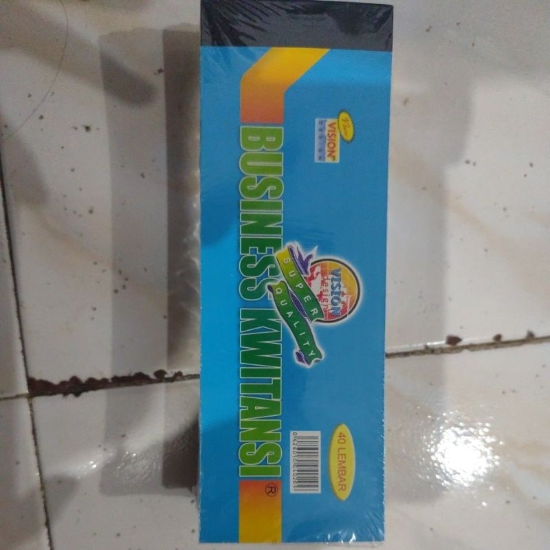 

kwitansi mini merk vision 1 pak isi 10 pcs