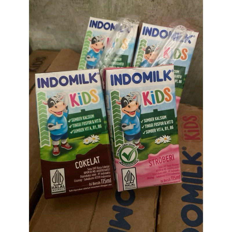 

susu Indomilk kids 1pcs netto 115 ml