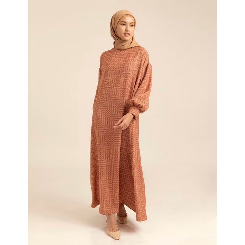 Preloved / PL Earl Dress (Teracotta) - Kamiidea