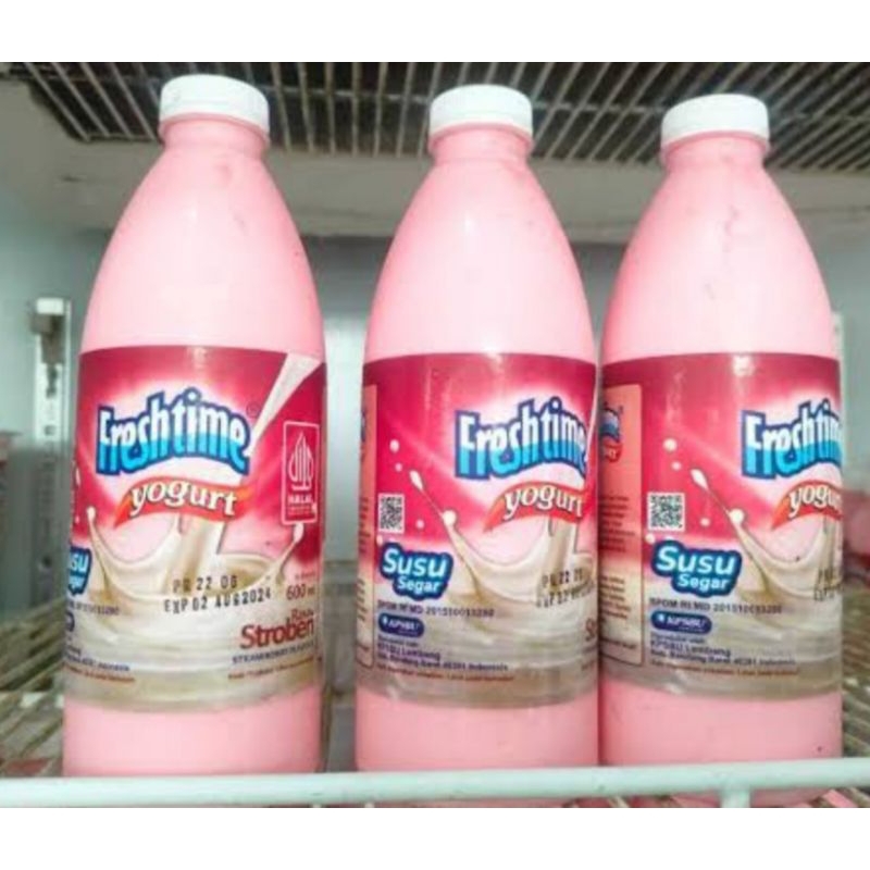 Yoghurt Freshtime Yoghurt Lembang Yoghurt KPSBU Lembang 600 ML