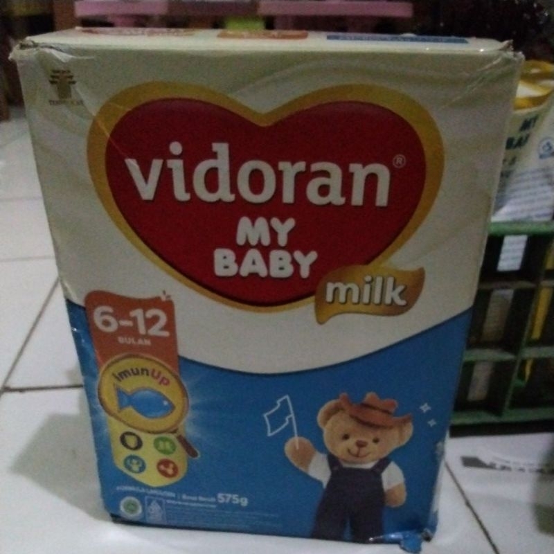 

vidoran my baby 6-12 bln 575gr..kardus rijek exp NOV 2025