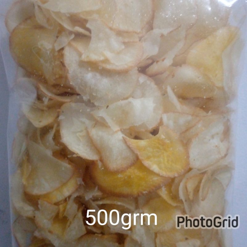

KRIPIK SINGKONG ASLI SUKABUMI JAWA BARAT 500 GRM 1 KANTONG PLASTIK
