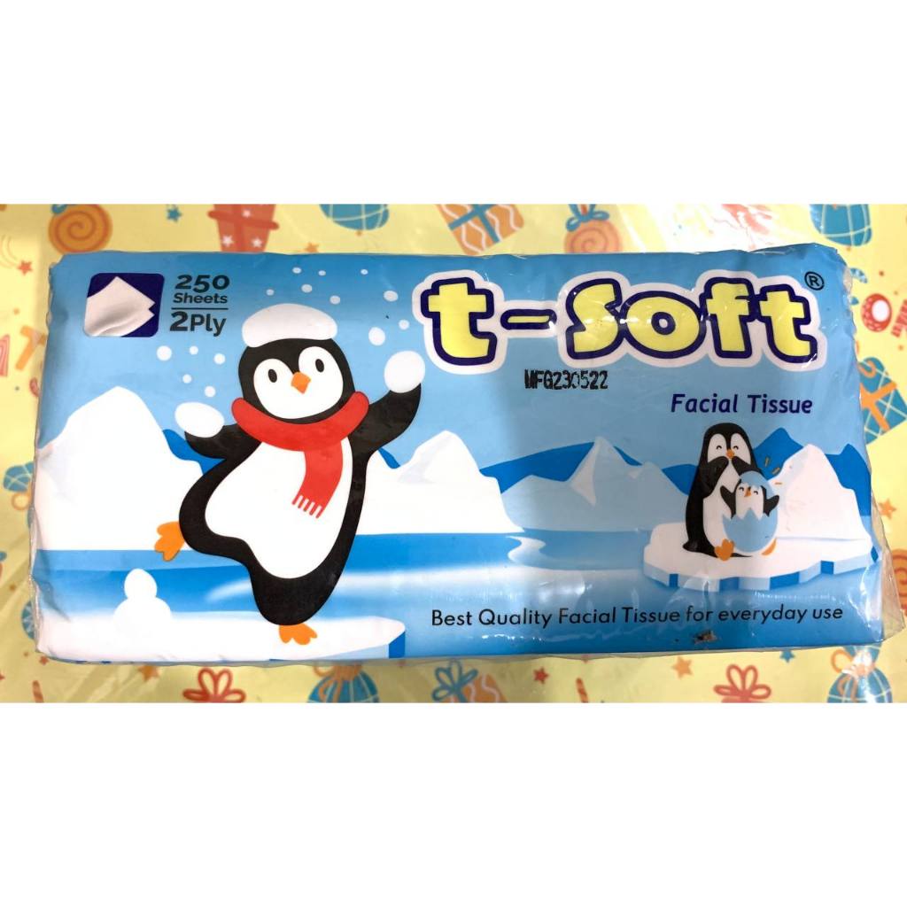 T SOFT FACIAL TISSUE NETTO 250S