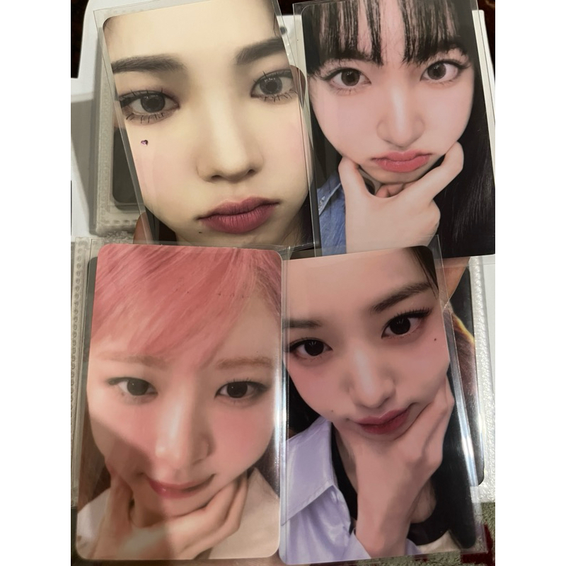 (FREE PC OFF) PHOTOCARD OFFICIAL AESPA KARINA ZOOM DAN IVE LIZ ZOOM