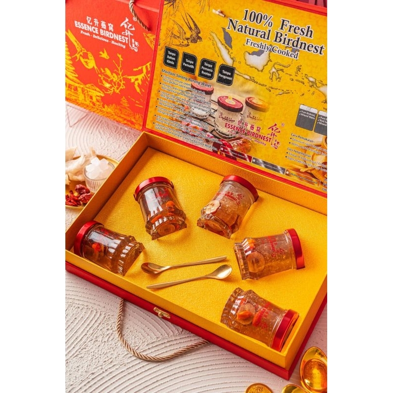 

Premium - Minuman Sarang Burung Walet Paket 5 Botol