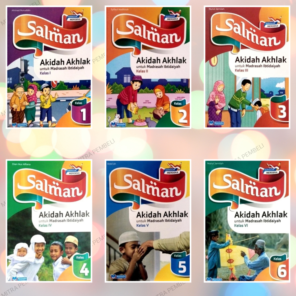 Salman Akidah Akhlak MI Kelas 1 2 3 4 5 6 Kurikulum Merdeka CP Terbaru KMA 2024 (Penerbit Masmedia)