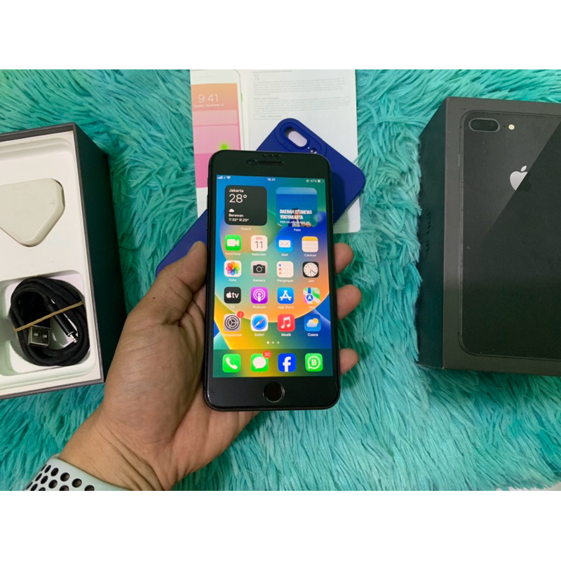 IPHONE 8 PLUS 256GB BEKAS ORIGINAL SECOND