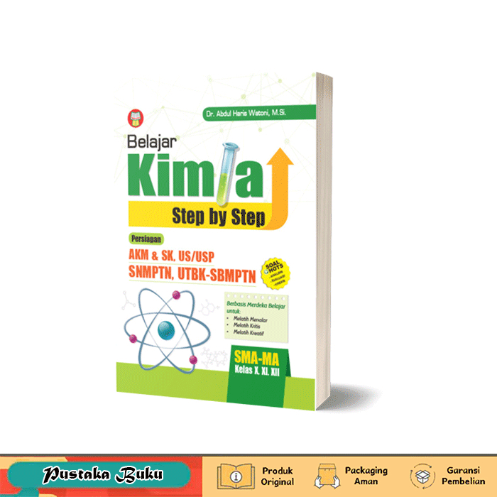 Buku Belajar Kimia Step by Step SMA/MA (AKM & SK US/USP)