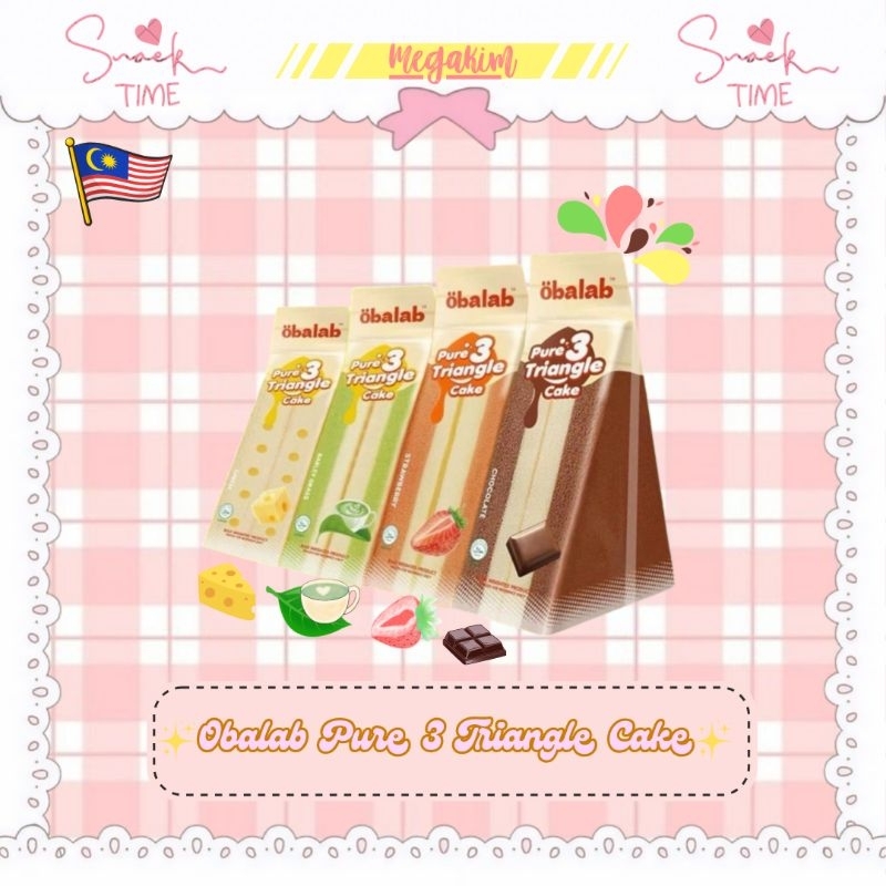 

OBALAB PURE 3 TRIANGLE CAKE