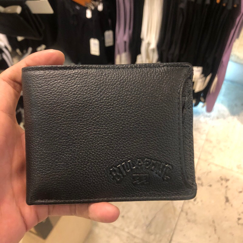 dompet pria billabong original with small wallet blak new