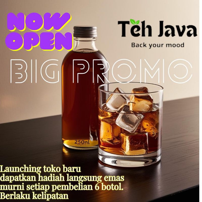 

Teh probiotik kombucha botol plastik