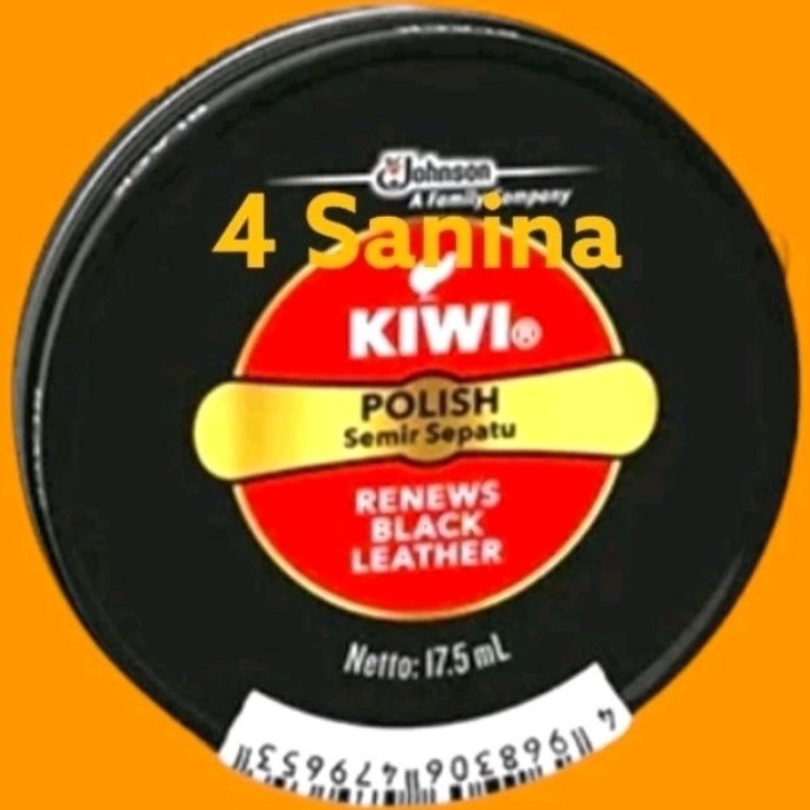 KIWI POLISH SEMIR SEPATU 175ML KIWI SEMIR SEPATU BLACK HITAM