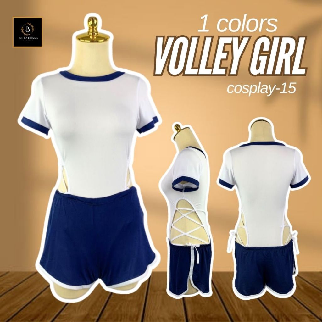 belladonna_id [COD]  Baju Tidur Wanita Dewasa Lingerie COSPLAY-15 SPORTY VOLLEY GIRL All Size Sexy A