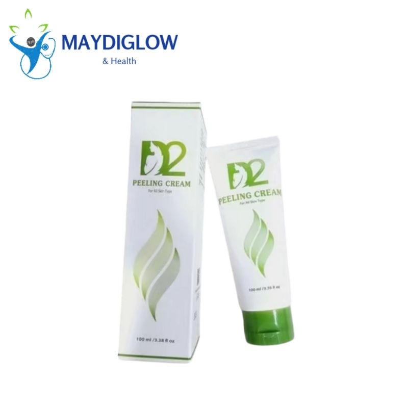D2 Peeling Cream Wajah dan Badan Korea 100 ml -Exp September 2025