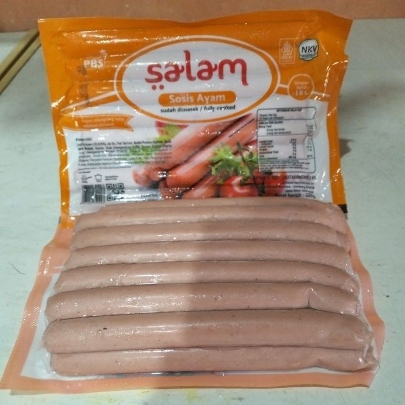 

salam sosis ayam long coklat 500gr isi 15pcs