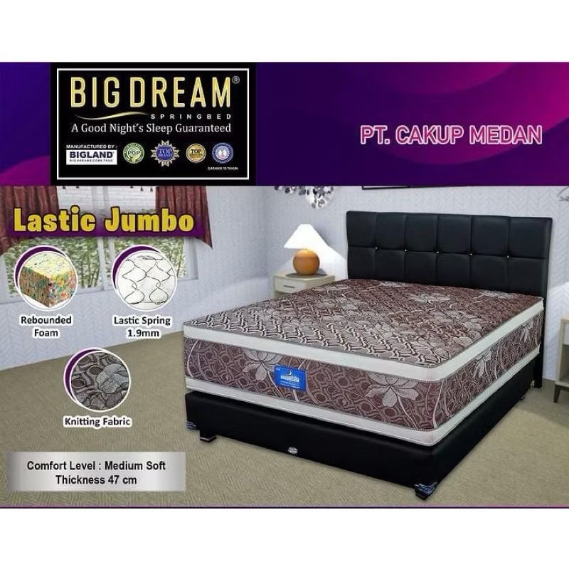 Springbed Bigland Bigdream Lastic Jumbo