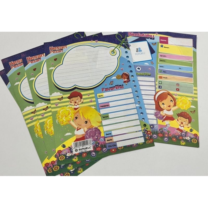 

LOOSE LEAF/ISI BINDER A5/25 BIODATA