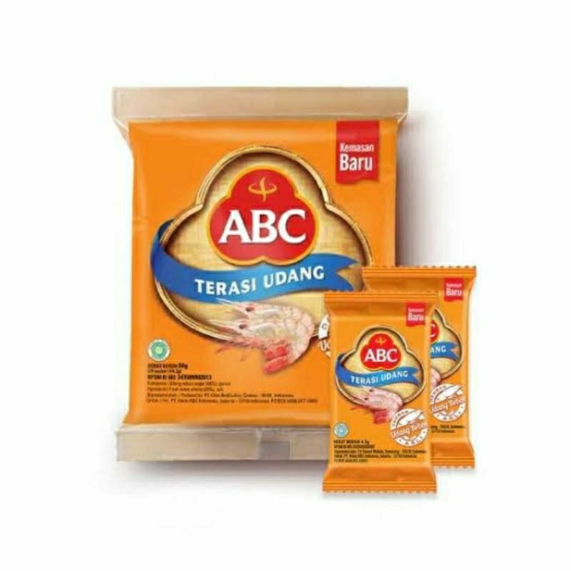 

Terasi ABC dapat 2Sachet 3,8gr