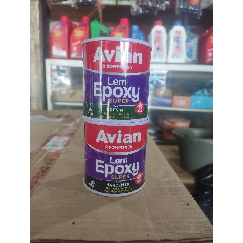 lem kapal epoxy cair/lem avian super