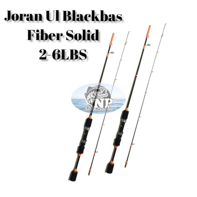 JORAN PANCING JORAN UL BLACKBASS FIBER SOLID 2-6LB