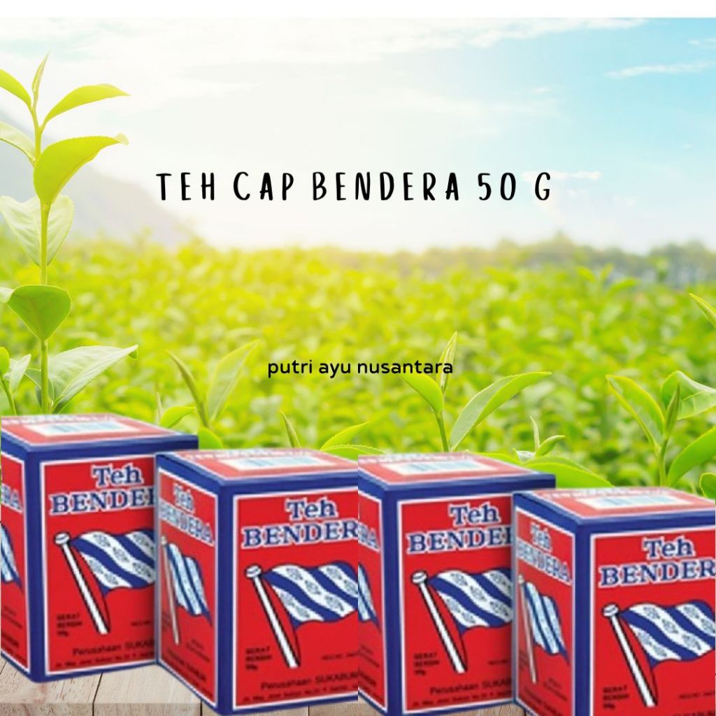 

TEH CAP BENDERA BUBUK 50G- TEH BUBUK INDONESIA-TEH BUBUK SARING