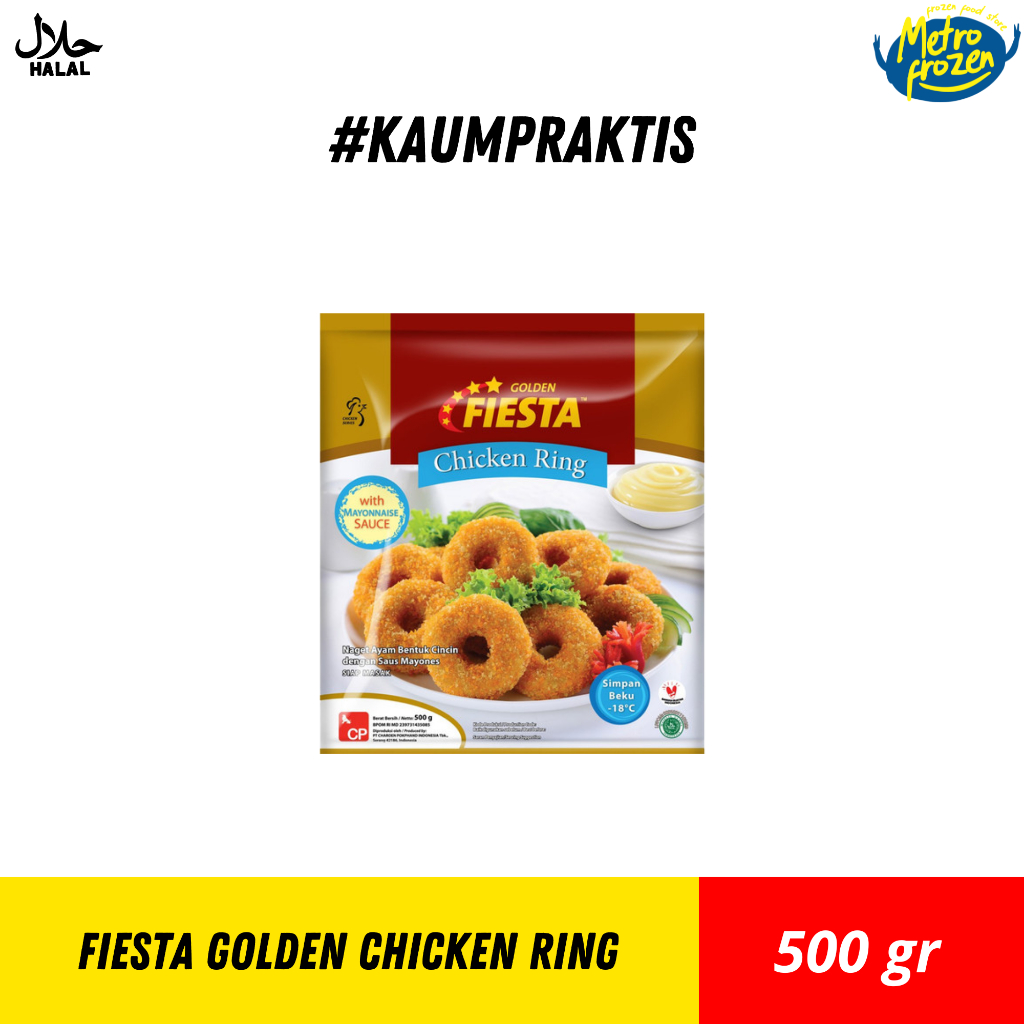 

Fiesta Golden Chicken Ring 500gr