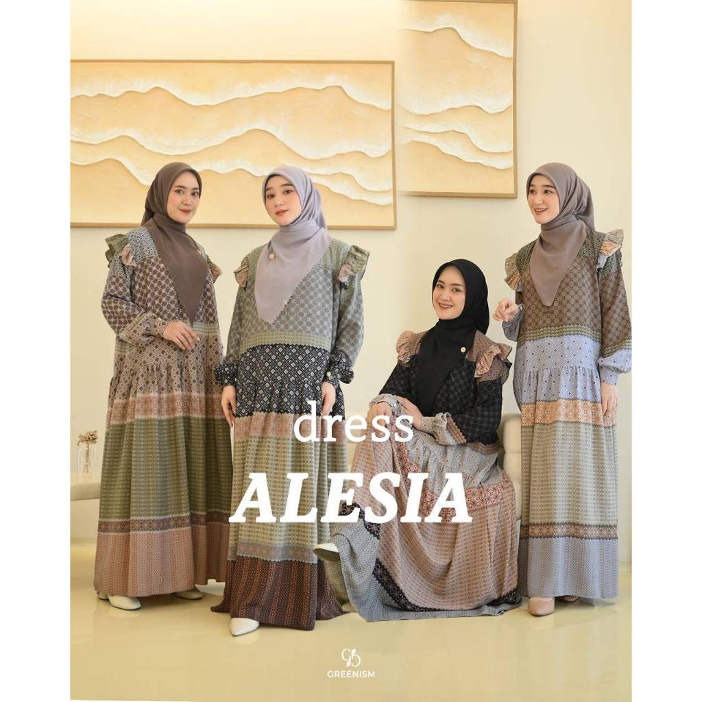 Alesia Dress By Greenism