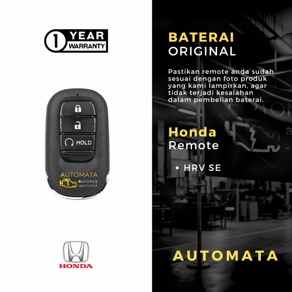 Baterai Remote All New HRV 2022 Original Panasonic