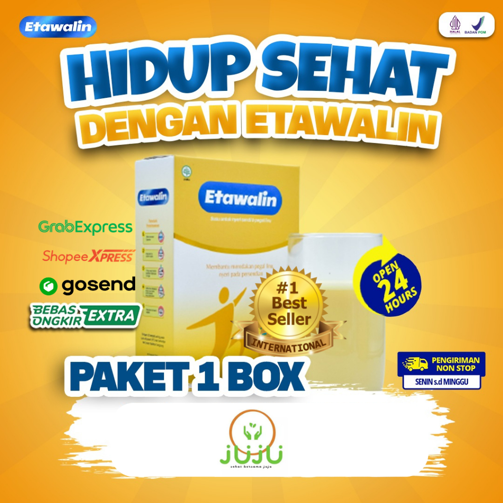 

Etawalin Susu Kambing Etawa Herbal Asam Urat 1 Box