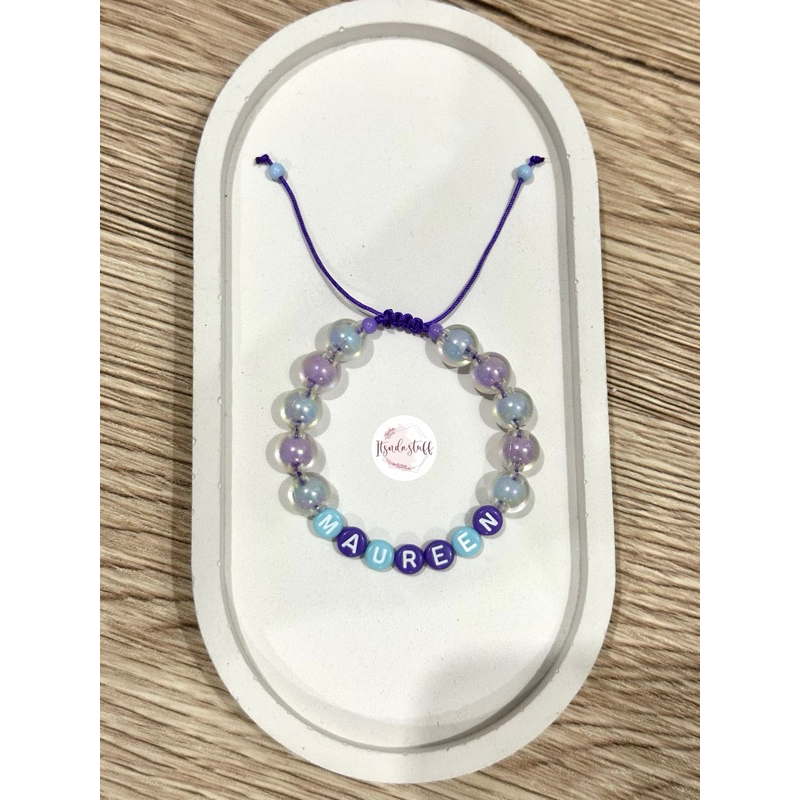 gelang anak / gelang serut anak custom / gelang manik