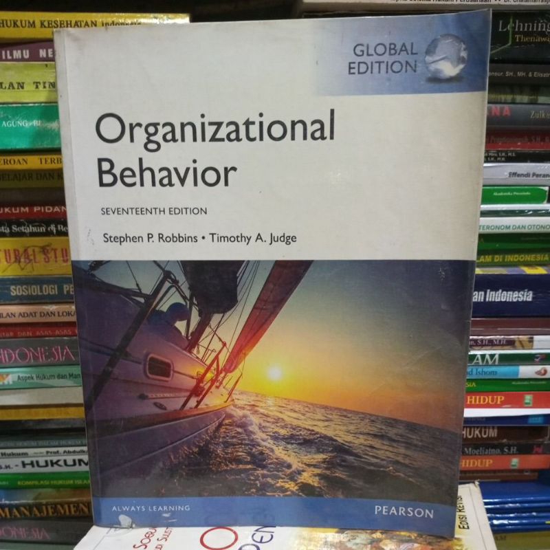 Organizational Behavior Edisi 17 Stephen P.Robbins(bekas original)
