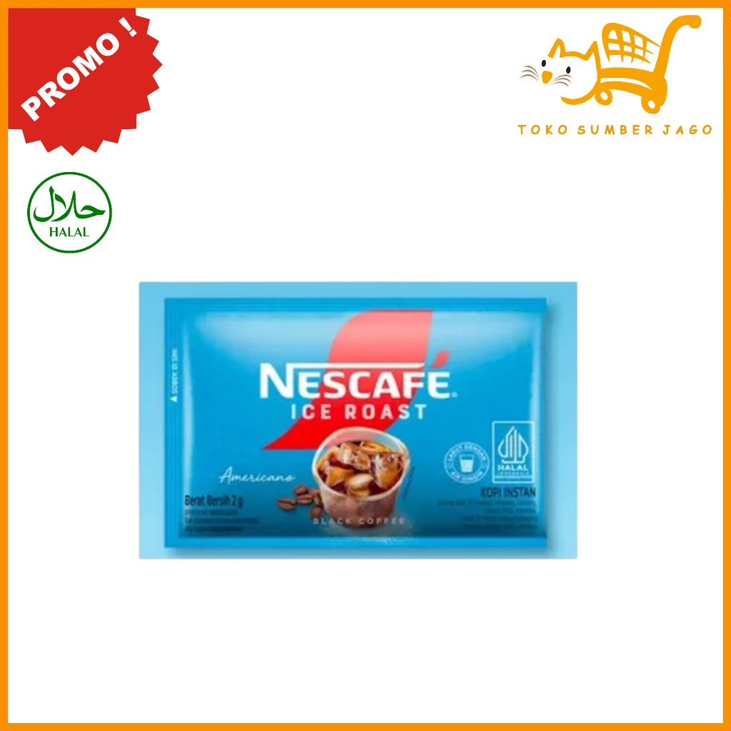 

Nescafe Ice Roast Kopi Instan Americano 2gr (1 Sachet)