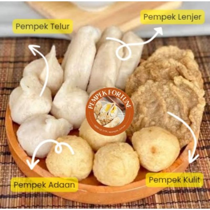 

Pempek KULIT Ikan Tenggiri 10 Pcs FROZEN