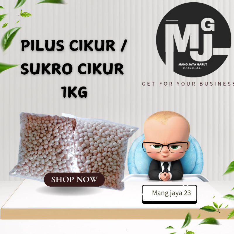 

PILUS CIKUR atau Sukro cikur isi 1 kg asli buatan Garut