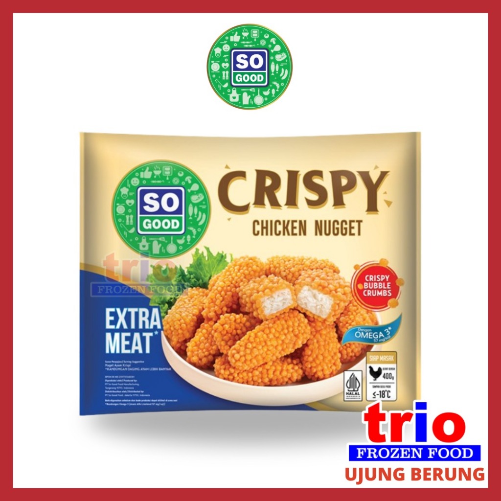 

SO GOOD CRISPY NUGGET 400GR